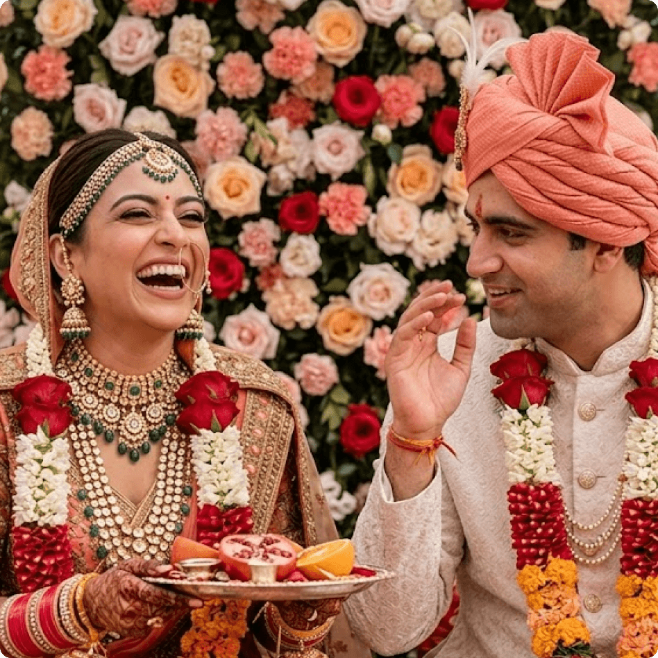Brahmin couple